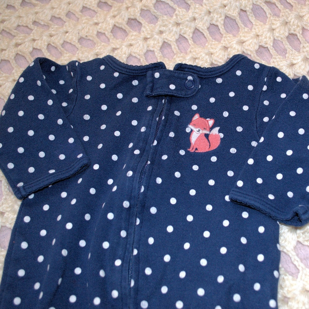 Carter's Foxy Sleep & Play Footie